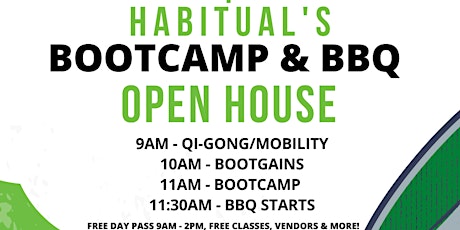 Habitual Bootcamp & BBQ Open House Event primary image