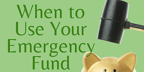 When to Use Your Emergency Fund | Smart With Your Money LIVE