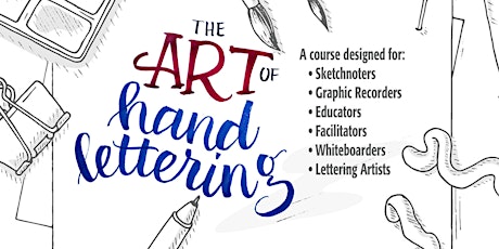 The Art of Hand Lettering :: From Your Sketchbook to the Wall primary image