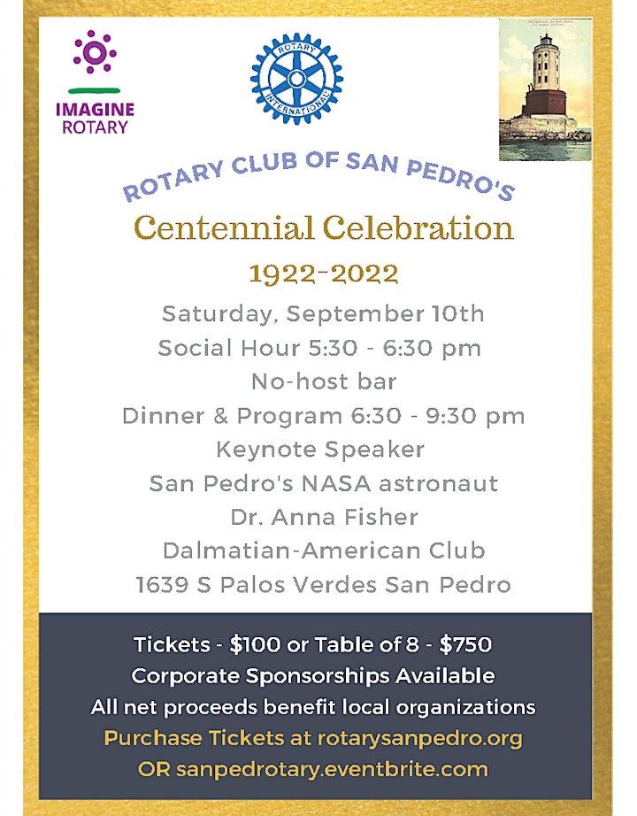 Rotary Club of San Pedro Centennial Celebration image