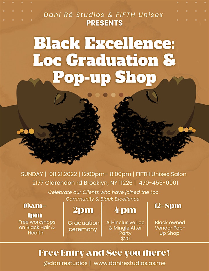 Black Excellence: Loc Graduation & Pop-up shop image