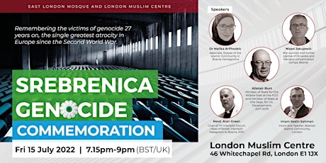 Srebrenica Genocide Commemoration primary image