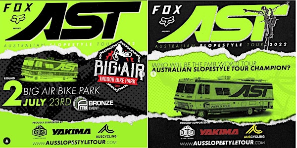 Australian Slopestyle Tour SPECTATOR TIX - Big Air Indoor Bike Park