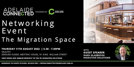 Adelaide Connected networking event primary image