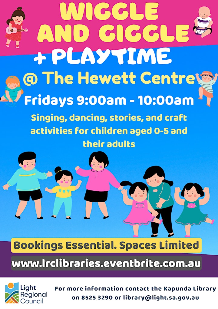 Wiggle and Giggle + Playtime @ The Hewett Centre image
