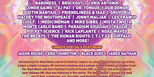 For Real Music and Arts Festival