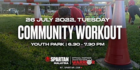 Spartan Community Workout - Youth Park 26th July 2022