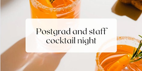 Postgrad Cocktail Night