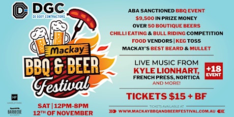 De Goey Contractors Mackay BBQ & Beer Festival