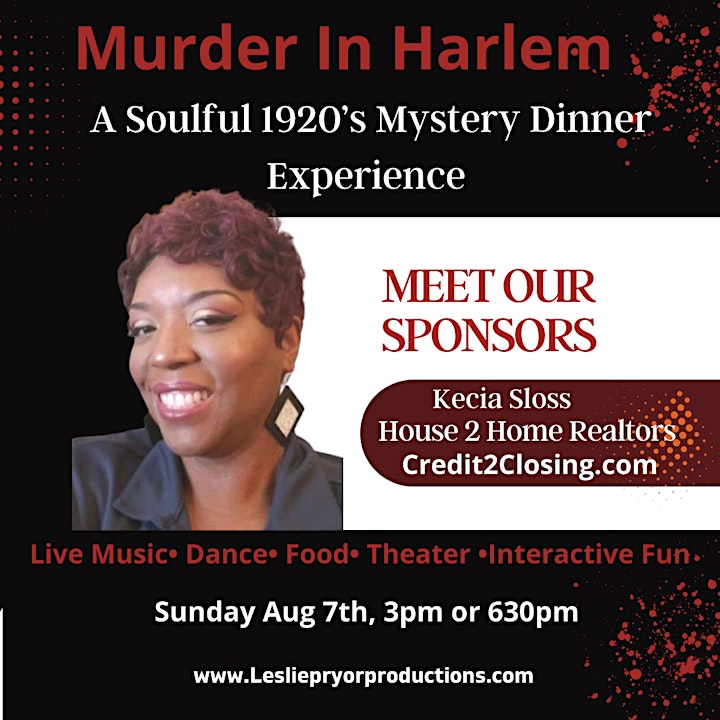 Murder In Harlem Mystery Dinner image