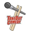 TakeOut Comedy - Zicket's Logo