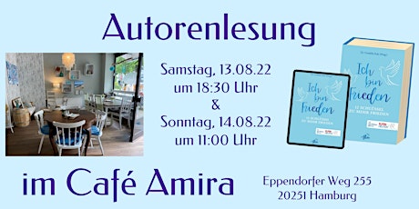 "Ich bin Frieden" – Autorenlesung im Café Amira in Hamburg
