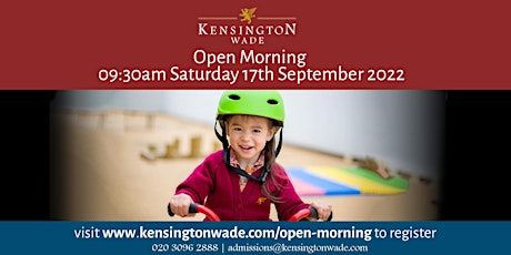 Kensington Wade Open Morning 2022 primary image