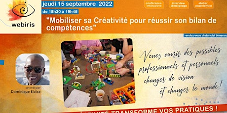 Webiris 15/09/22 - Mobiliser sa Créativité pour réussir son bilan de compét
