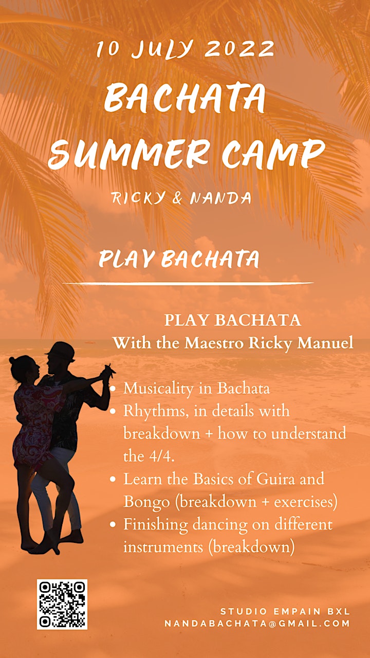 BACHATA SUMMER CAMP - JULY 2022 - image