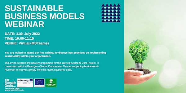 Sustainable Business Models Webinar