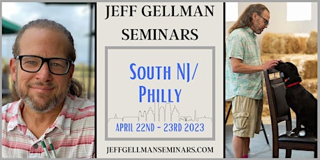 Primaire afbeelding van South NJ/Philly - Jeff Gellman's 2 Day Dog Training Seminar