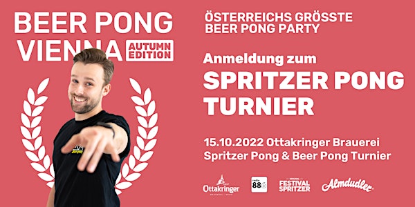 Spritzer Pong Turnier bei Beer Pong Vienna 2022 Autumn Edition