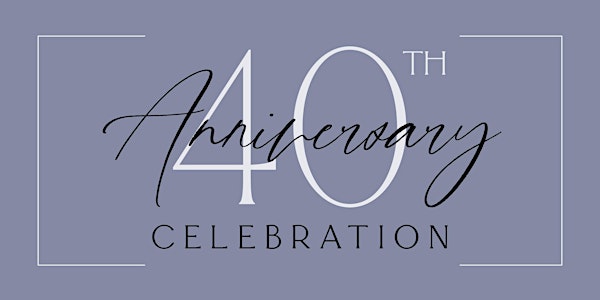 The 40th Anniversary of the Betty Ford Center