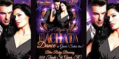Bachata Dance in Greer!  Salsa Too!