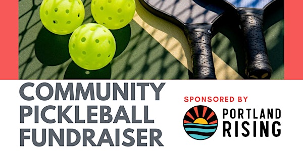 Community Pickleball Fundraiser