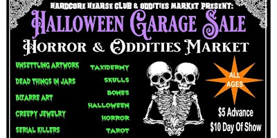 Halloween Garage Sale & Oddities Market