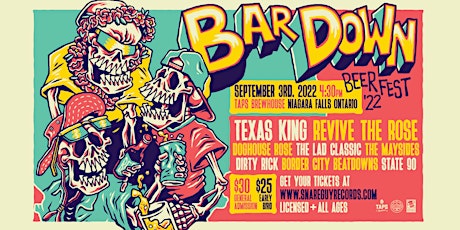 Bar Down Beer Fest 2022: Texas King, Revive the Rose, Doghouse Rose + more!