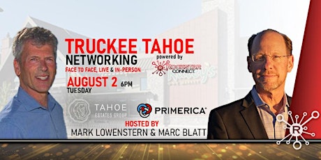 Free Truckee Tahoe Rockstar Connect Networking Event (August, Truckee CA)
