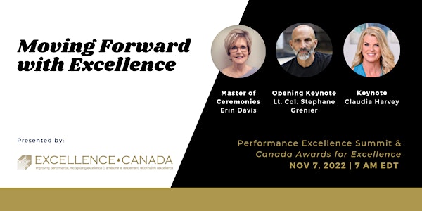 2022 Performance Excellence Summit & Canada Awards for Excellence