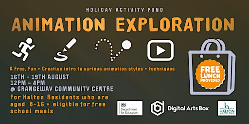 Animation Exploration | Summer Holiday Club | Runcorn (Ages 8-16)