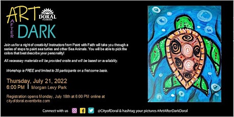 Art After Dark Workshop - Painting on a Canvas
