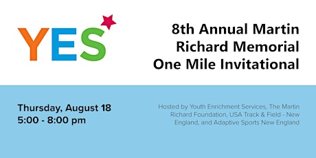 8th Annual Martin Richard Memorial One Mile Invitational primary image