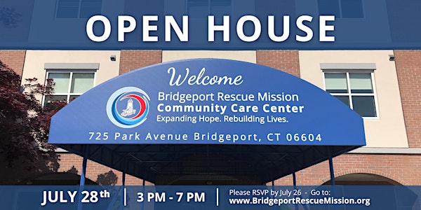 Bridgeport Rescue Mission Open House Event
