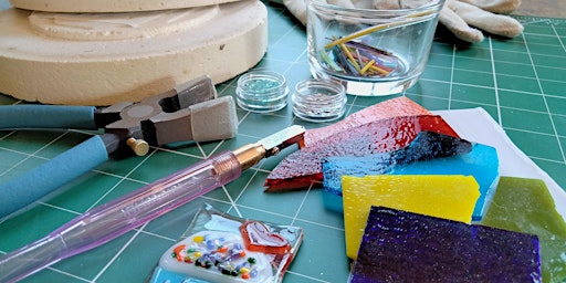 Make A Fused Glass Sun Catcher or Windchime primary image