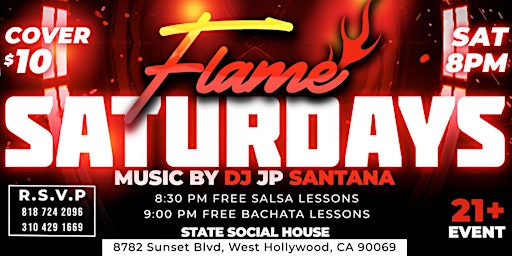 Flame Saturdays At State Social House