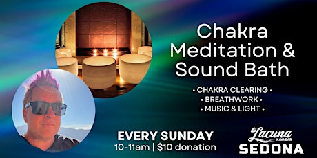 Weekly Chakra Meditation & Sound Bath with Matt at Lacuna Kava Sedona