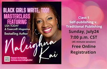 Black Girls Write Too! MasterClass Featuring Naleighna Kai primary image