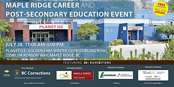 Maple Ridge  Career and Education Event - 2022
