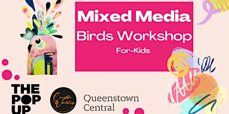 Art Workshop for Kids - Mixed Media Birds primary image