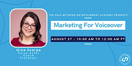 Marketing For Voiceover with Gina Scarpa