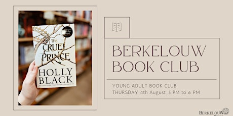 August Teen Book Club - "The Cruel Prince" by Holly Black