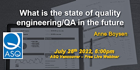 Imagen principal de What is the state of quality engineering/QA in the future