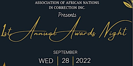 NYCD Association of African Nations in Correction 1st Annual Awards Dinner