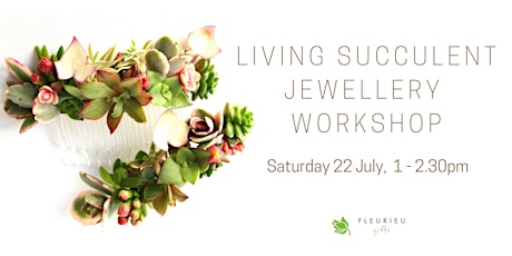 Living Succulent Jewellery Workshop primary image