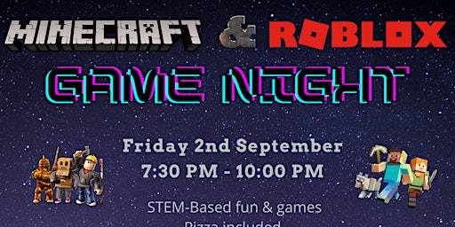 Minecraft and Roblox Game Night