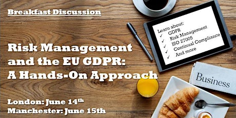 A Hands-On Approach to IT Risk Management and the EU GDPR  primary image