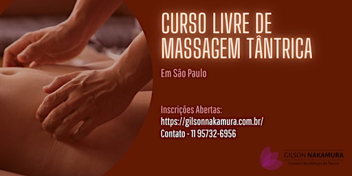 Curso Livre de Massagem Tântrica em São Paulo
