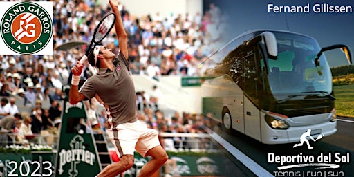 Roland Garros 2023 busreis en ticket €125,-