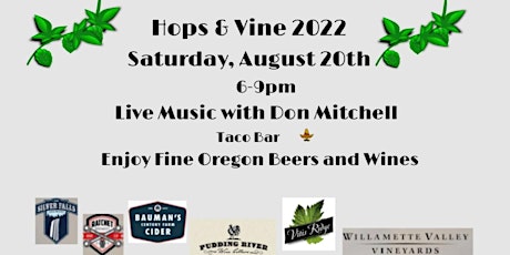 Silverton Rotary Annual Hops and Vine Fundraiser