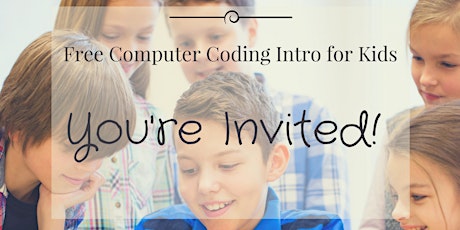 June 4 Edmonton Coding Academy: Free Computer Coding Class for kids primary image